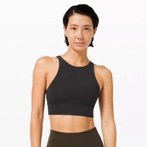 Lululemon Energy High-Neck Longline Tough Bra Size 10